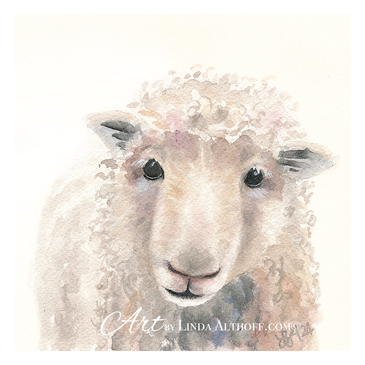 Country Sheep Print