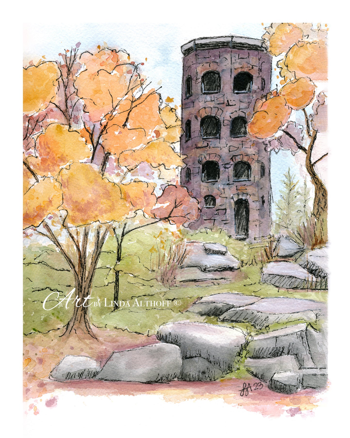 Enger Tower Print