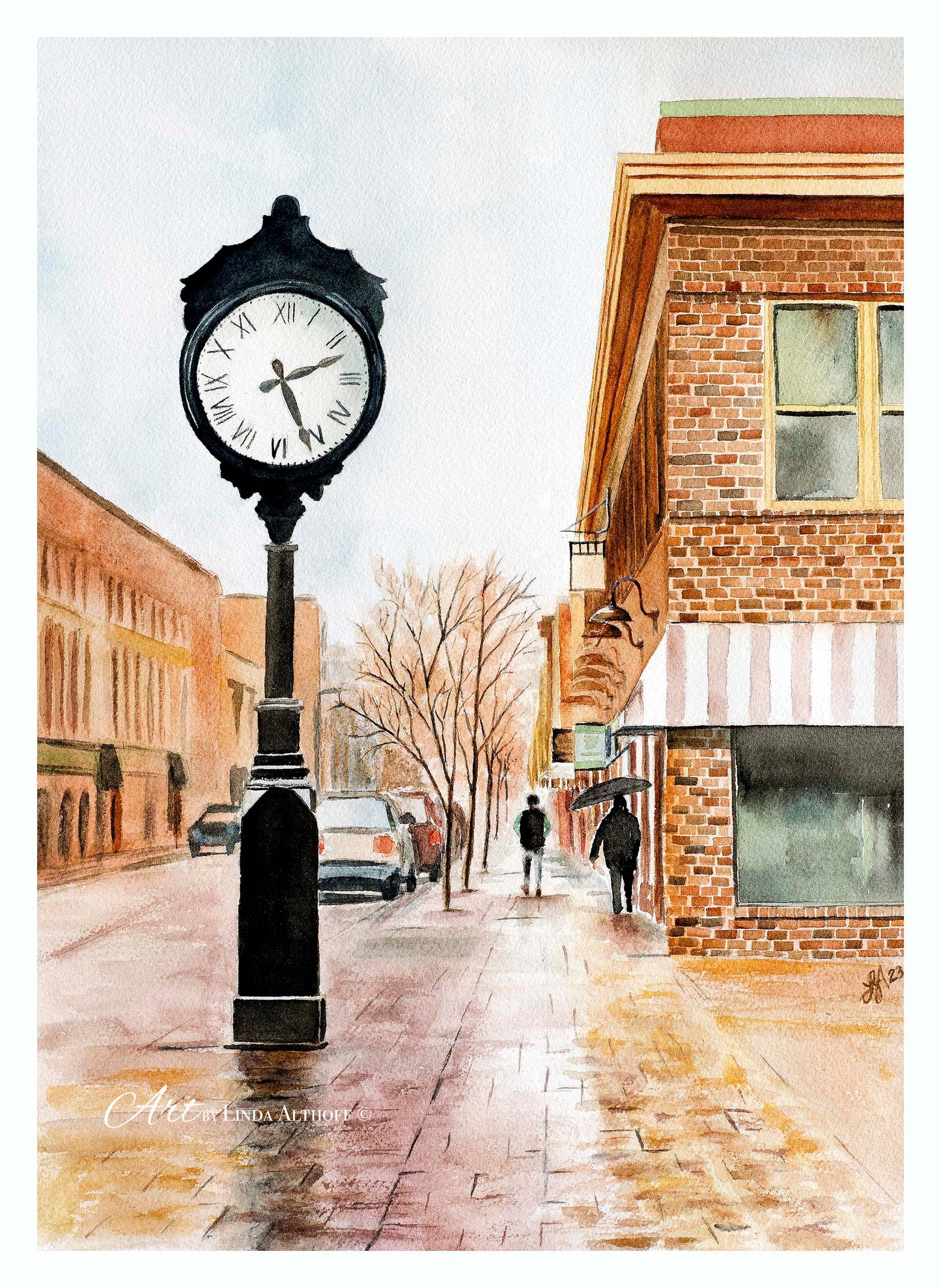 Downtown Duluth Pineapple Building Print