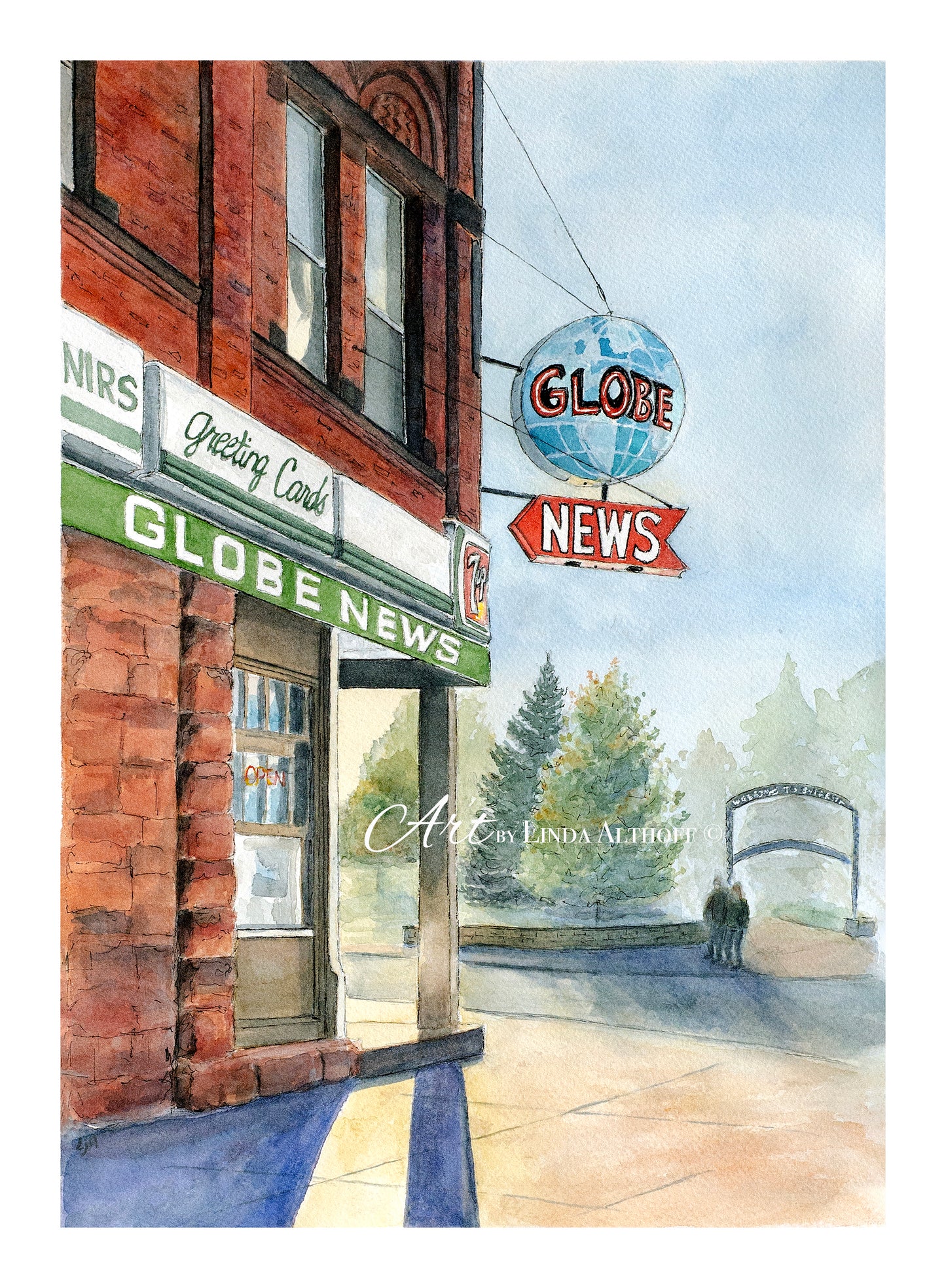 Superior WI Globe News Print