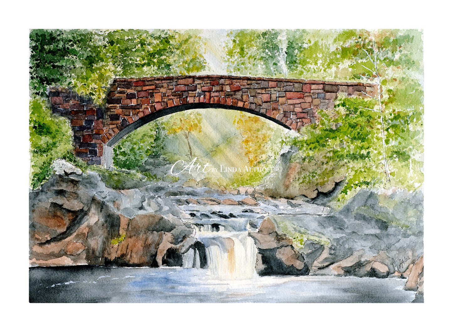 Lester Park Bridge Print