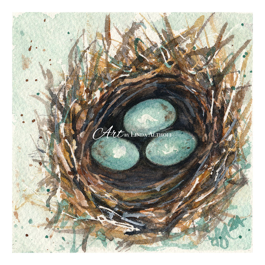 Bird Nest Print