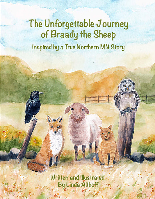 The Unforgettable Journey of Braady the Sheep Book