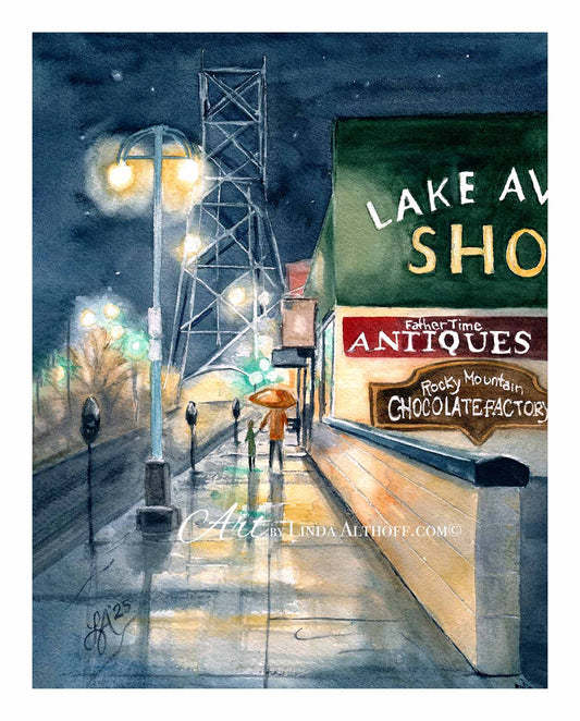 Trip to the Chocolate Factory- Print