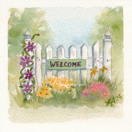 Welcome Fence