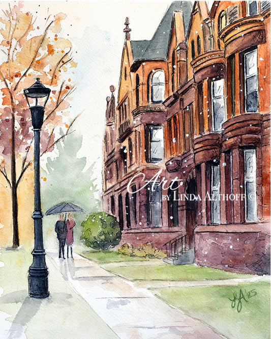 Chester Terrance - A Stroll Through Time - Print